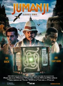 jumanji-level-one Working Women Jumanji: Level One is a fan-made prequel film that delves into the origins of the infamous Jumanji game and how it became the portal to an otherworldly jungle adventure. Set decades before the events of the original Jumanji, this movie explores the creation of the game and its first players. It dives into the mystery of how the board game acquired its magical properties, drawing in unsuspecting players who would be transported into the dangerous and fantastical world of Jumanji. The film offers a unique backstory to the beloved franchise, showing how the cursed game evolved into the perilous adventure it’s known for.