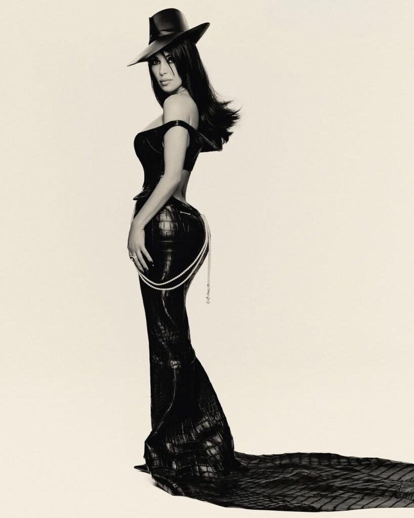 kim-kardashian-at-met-gala-2025 Working Women Kim Kardashian stuns at Met Gala 2025 in a custom Chrome Hearts leather look, sharing behind-the-scenes glam with daughter North West on Instagram.